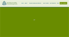 Desktop Screenshot of counsellingonline.ie